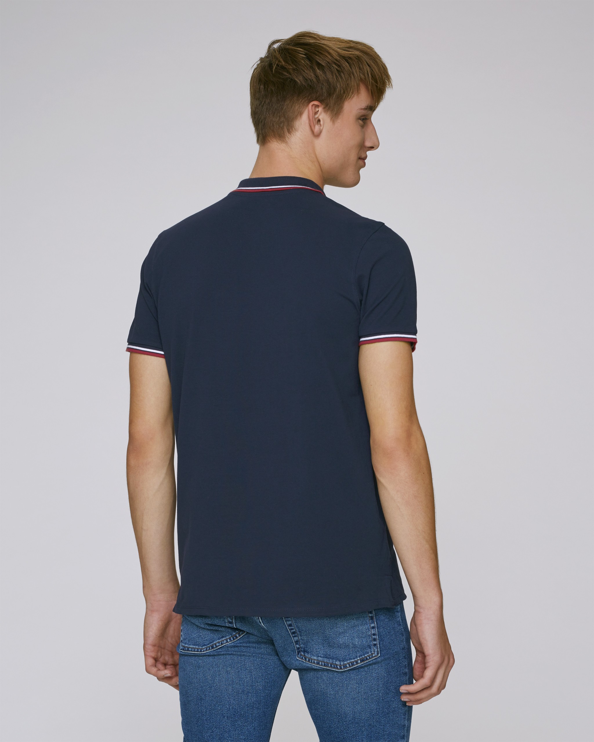 Polo homme décontracté 100% coton bio -