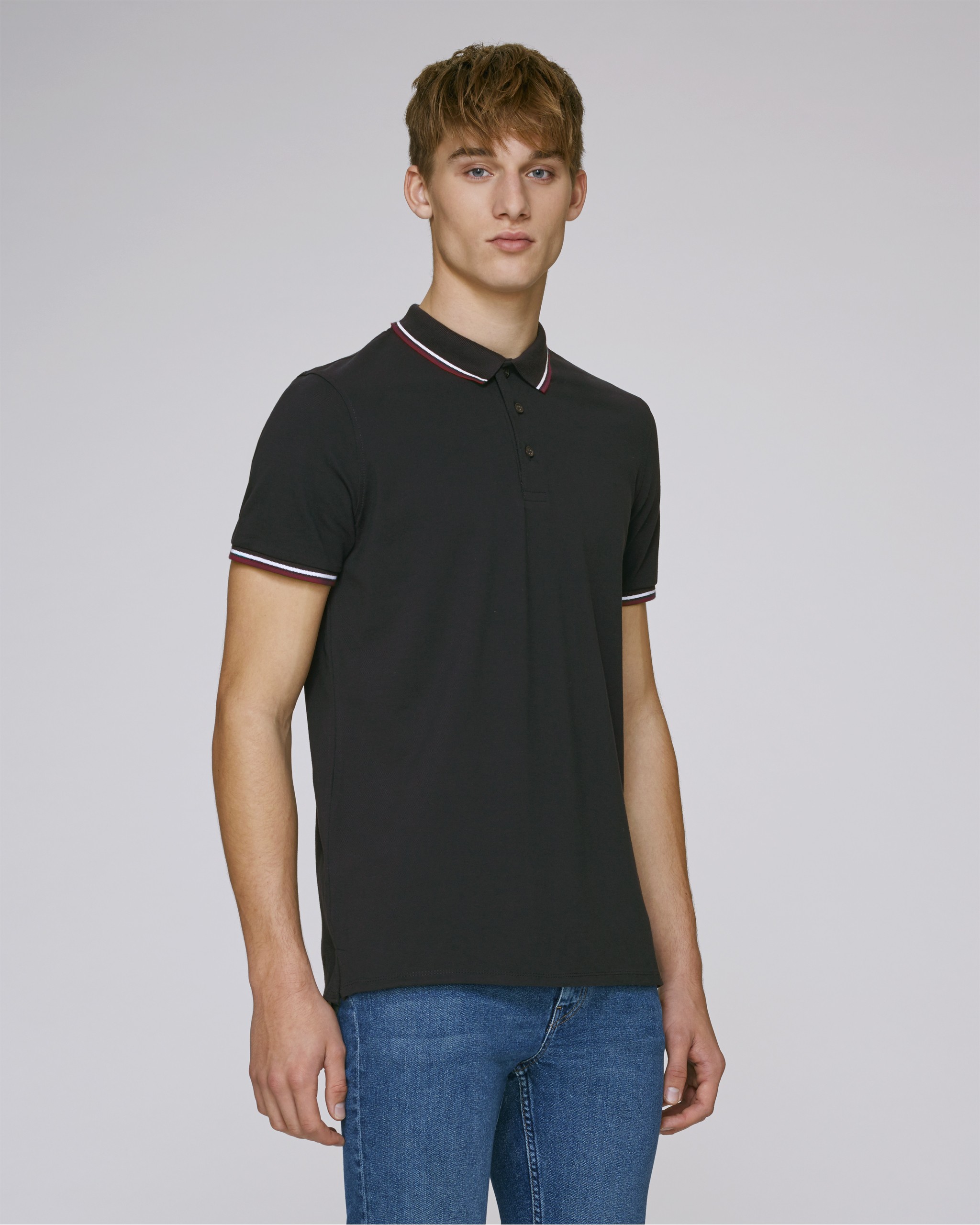 Polo homme décontracté 100% coton bio -