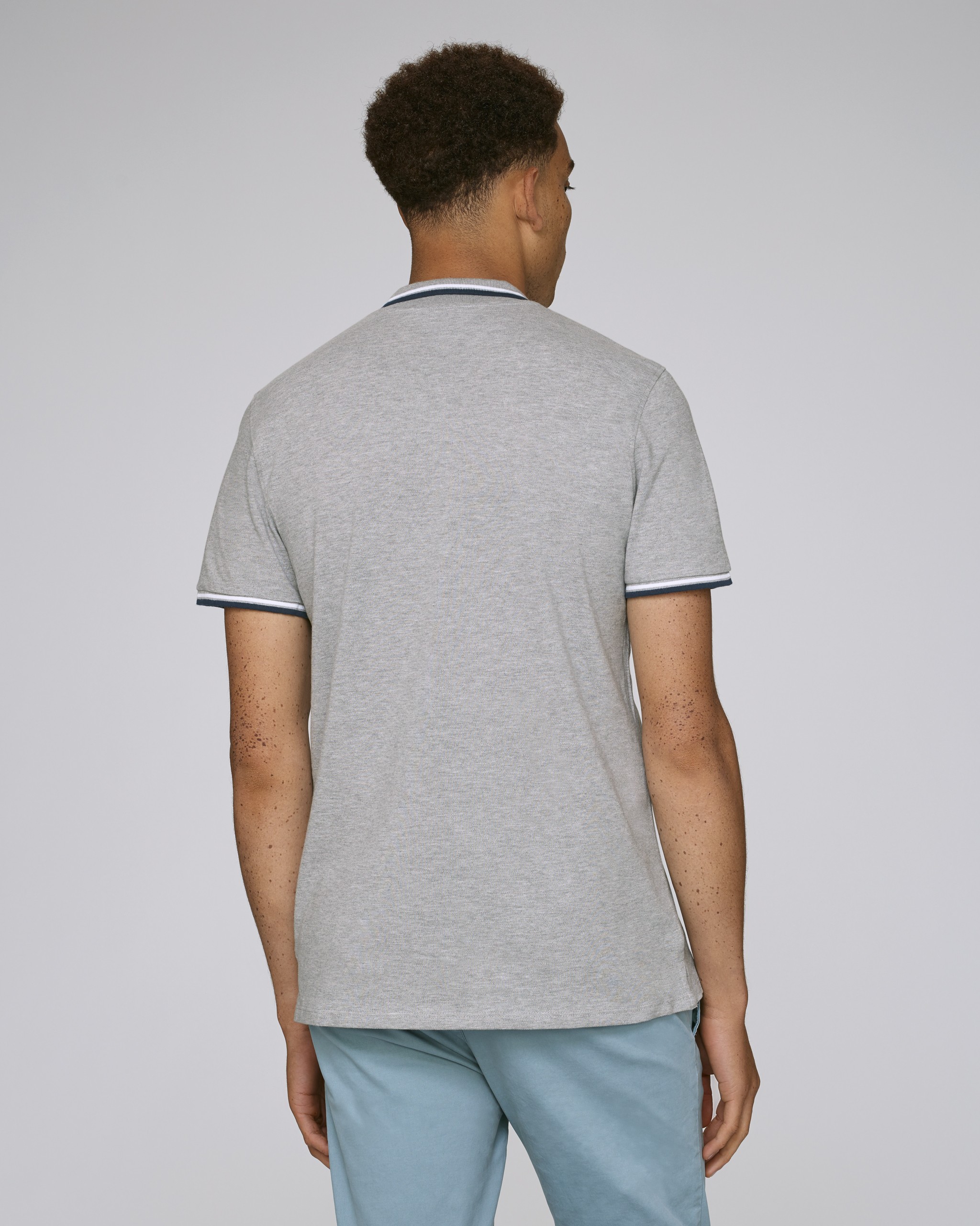 Polo homme décontracté 100% coton bio -