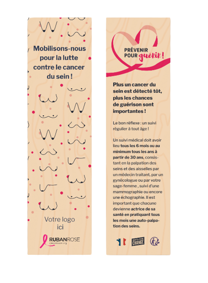 Marque page en  bois made in France