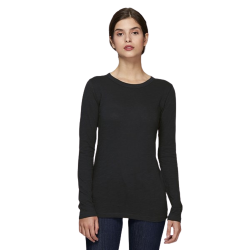 Tee-shirt en coton bio à manches longues femme - 5