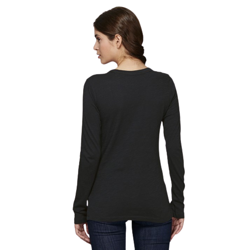 Tee-shirt en coton bio à manches longues femme - 7