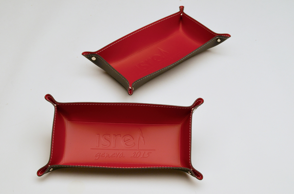 Vide Poche Grand cuir recyclé - Made In France - 7