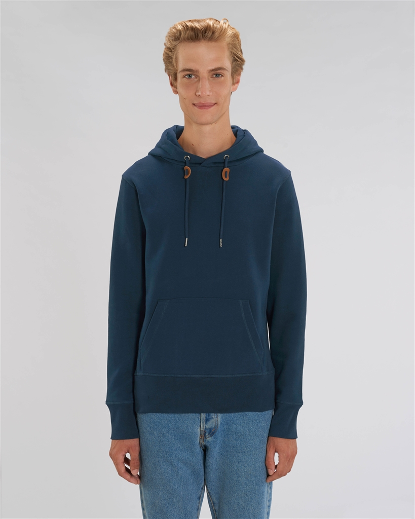 Sweat-shirt à capuche épais unisexe coton bio