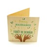 Carte De Voeux Bois Certifié - Made in France