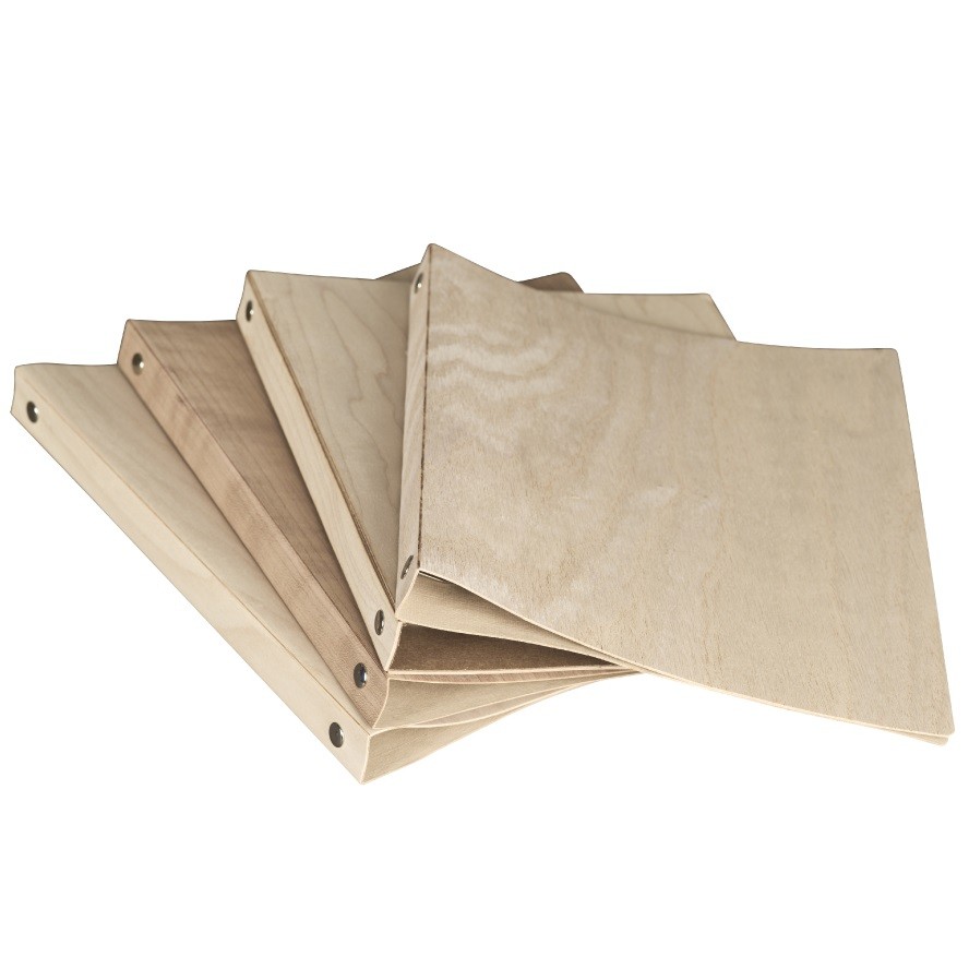 Classeur en bois certifié A4 - Made in France