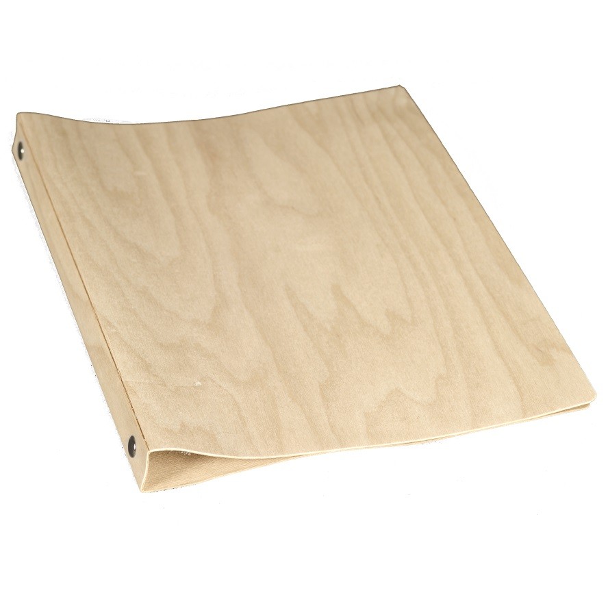 Classeur en bois certifié A4 - Made in France -