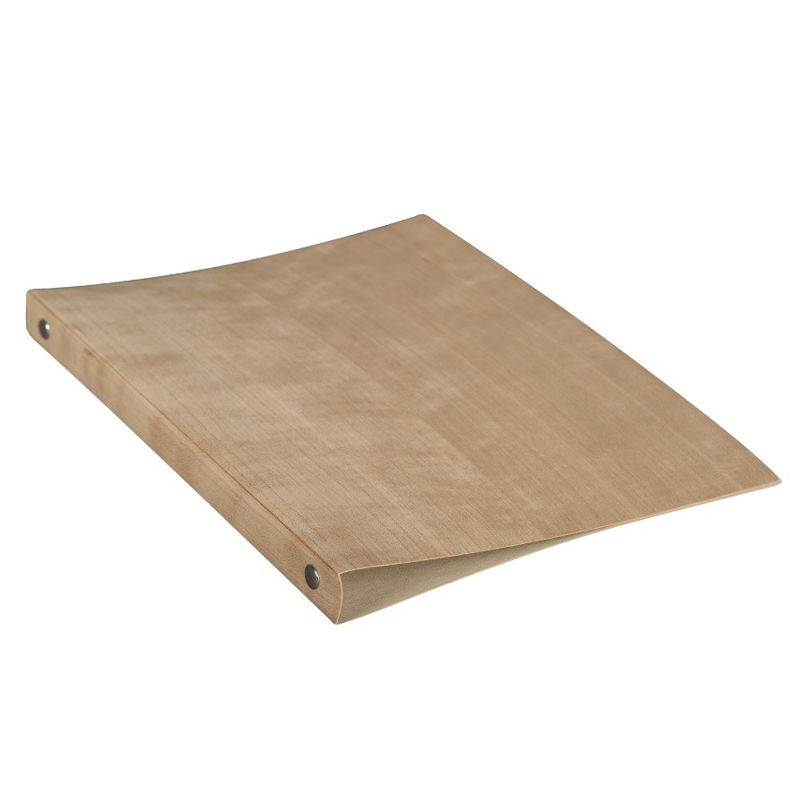 Classeur en bois certifié A4 - Made in France -