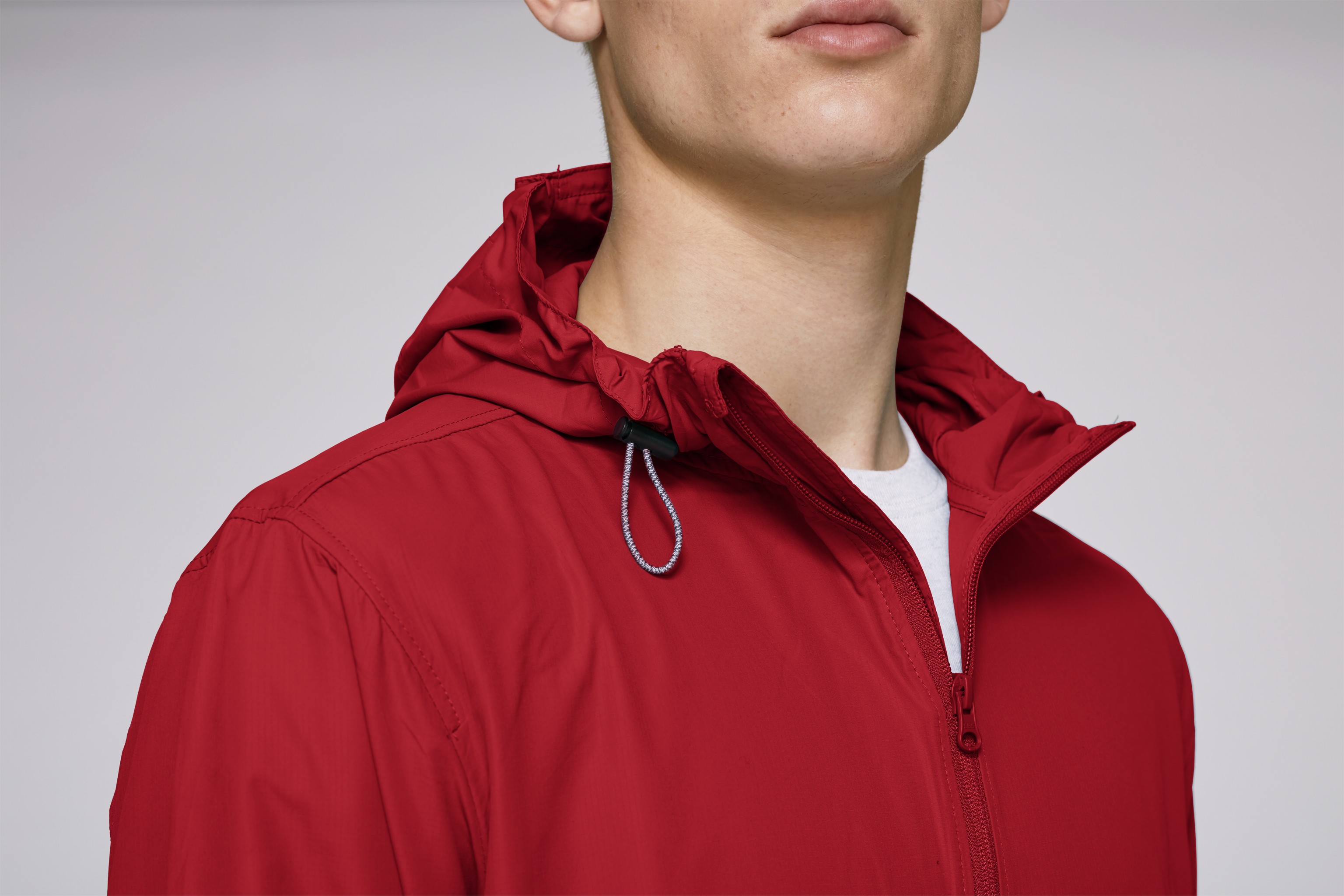 Veste Coupe-vent légère en polyester recyclé -