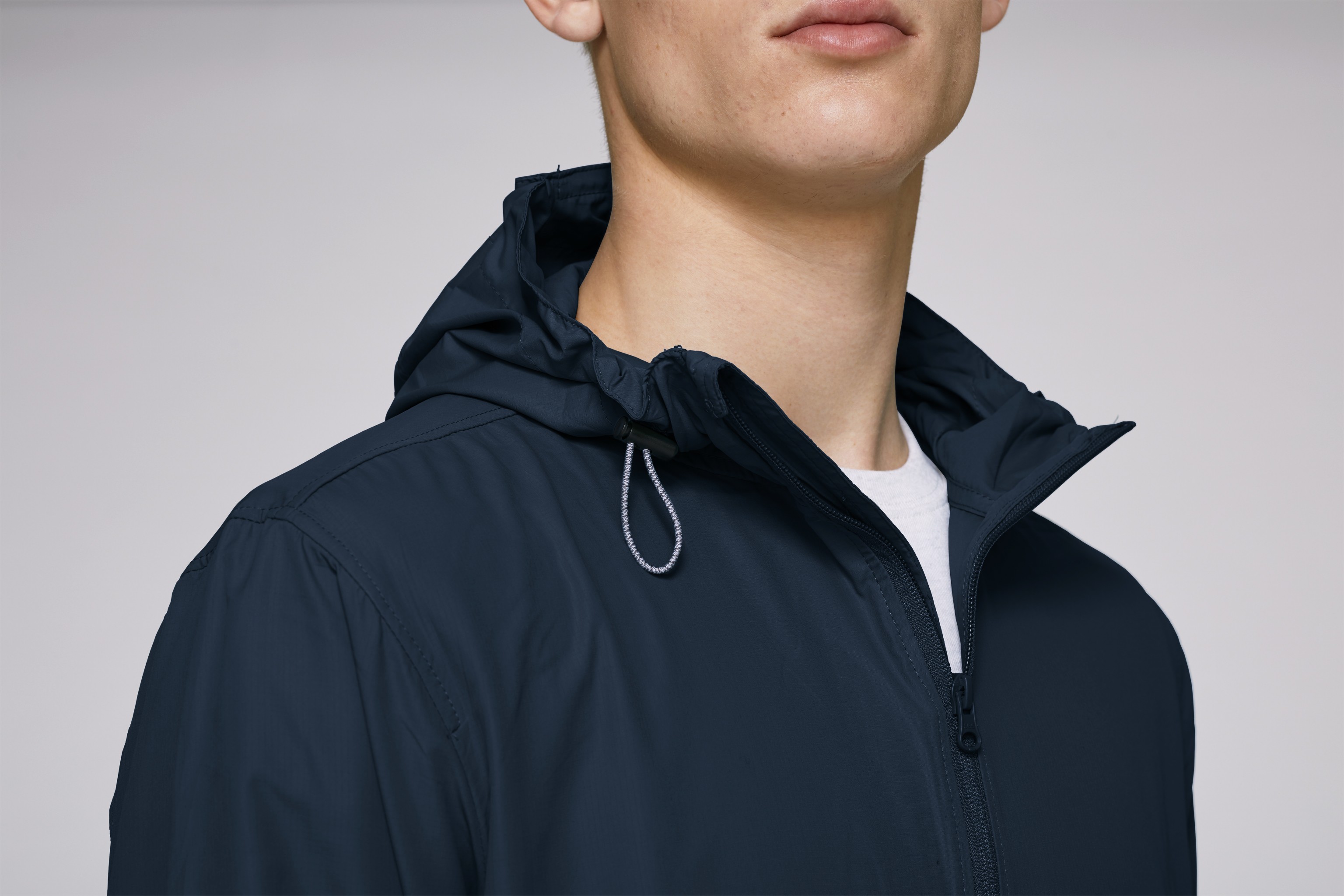 Veste Coupe-vent légère en polyester recyclé -