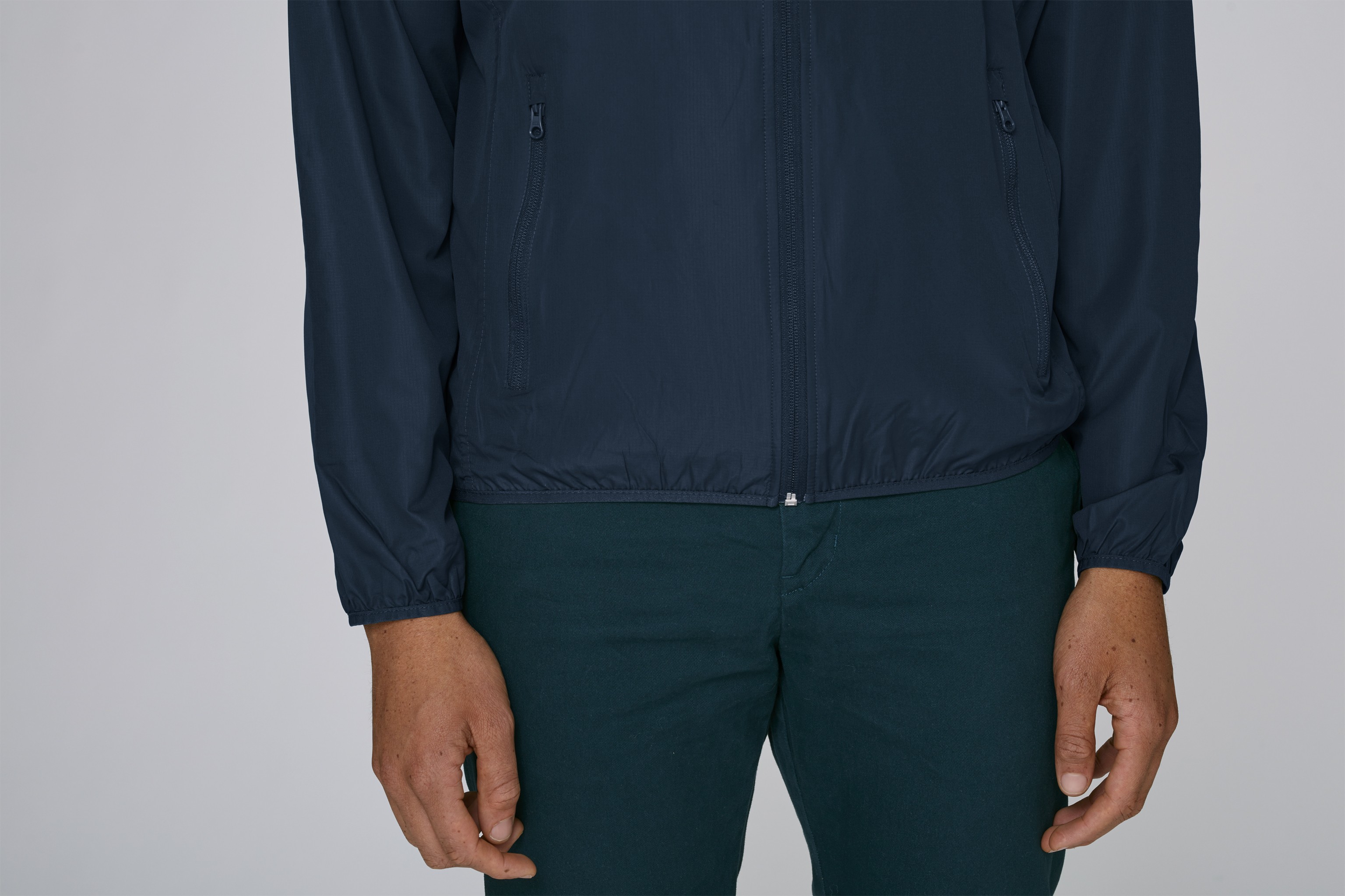 Veste Coupe-vent légère en polyester recyclé -