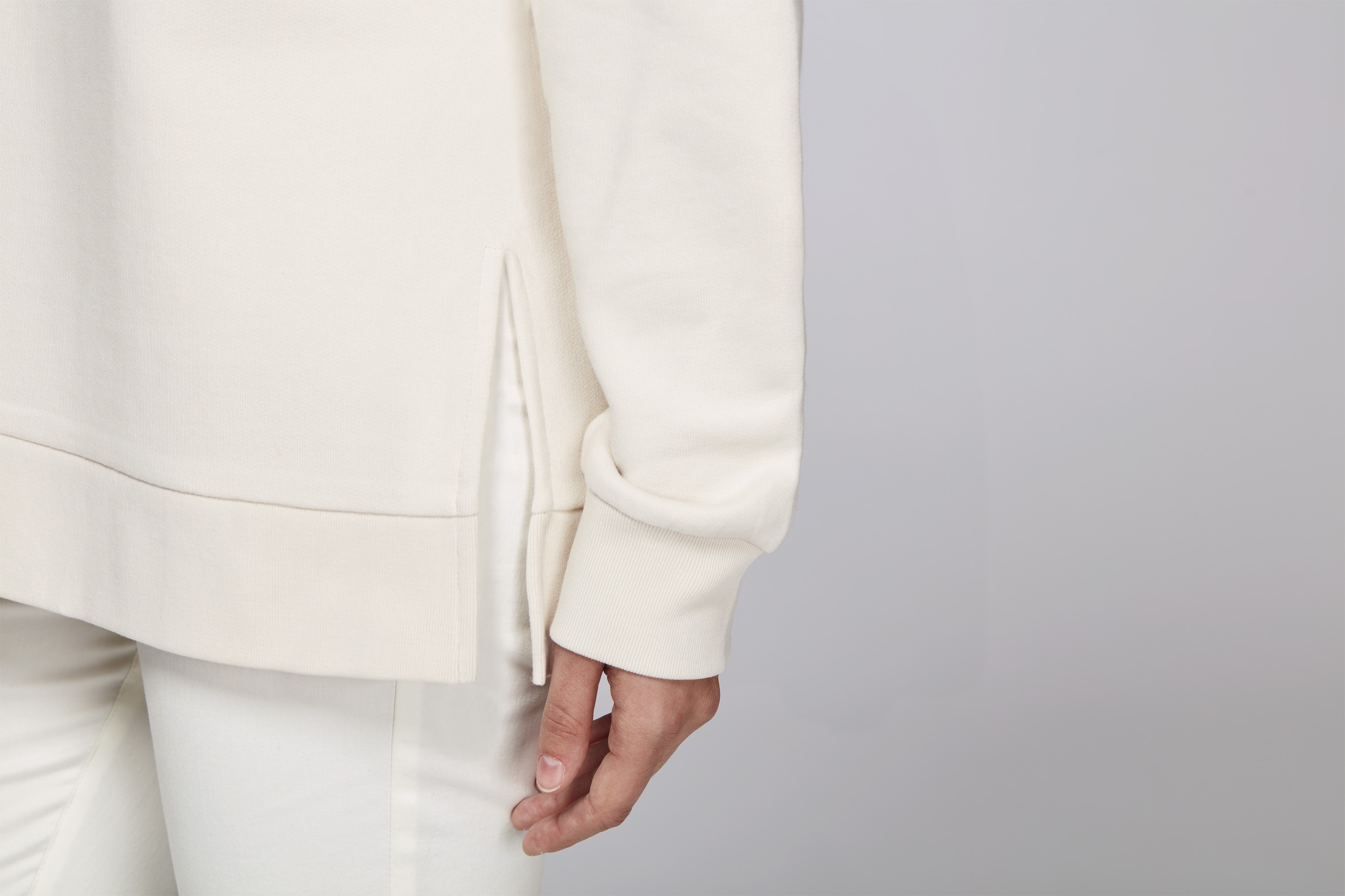 Sweat-shirt ample en coton 100% bio - femme -