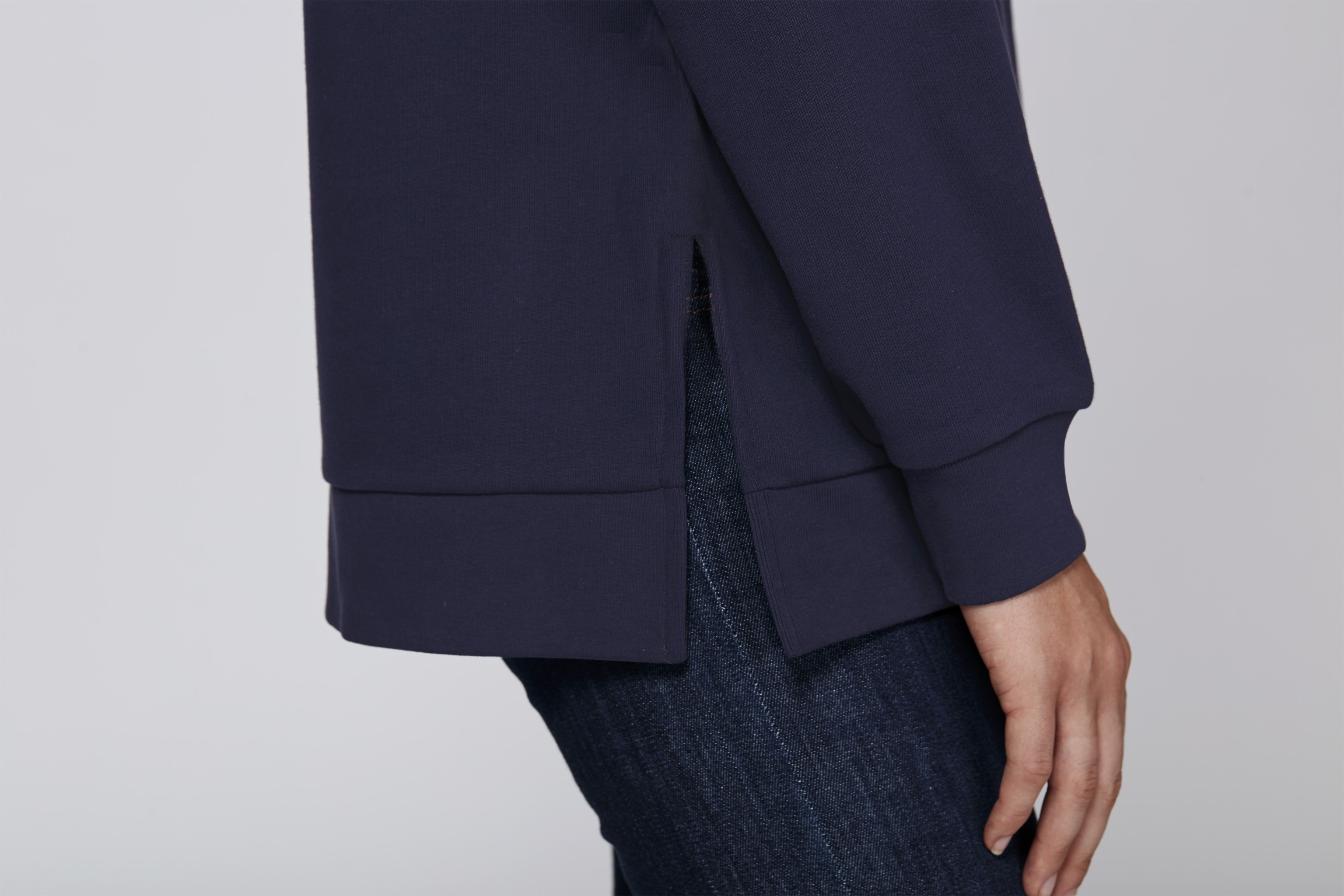 Sweat-shirt ample en coton 100% bio - femme -