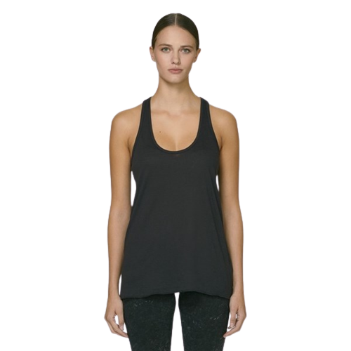 Débardeur coton bio et tencel à effet drapé - 2