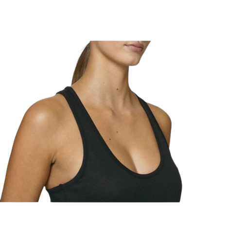 Débardeur coton bio et tencel à effet drapé - 3