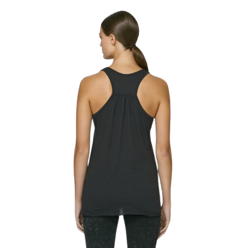 Débardeur coton bio et tencel à effet drapé