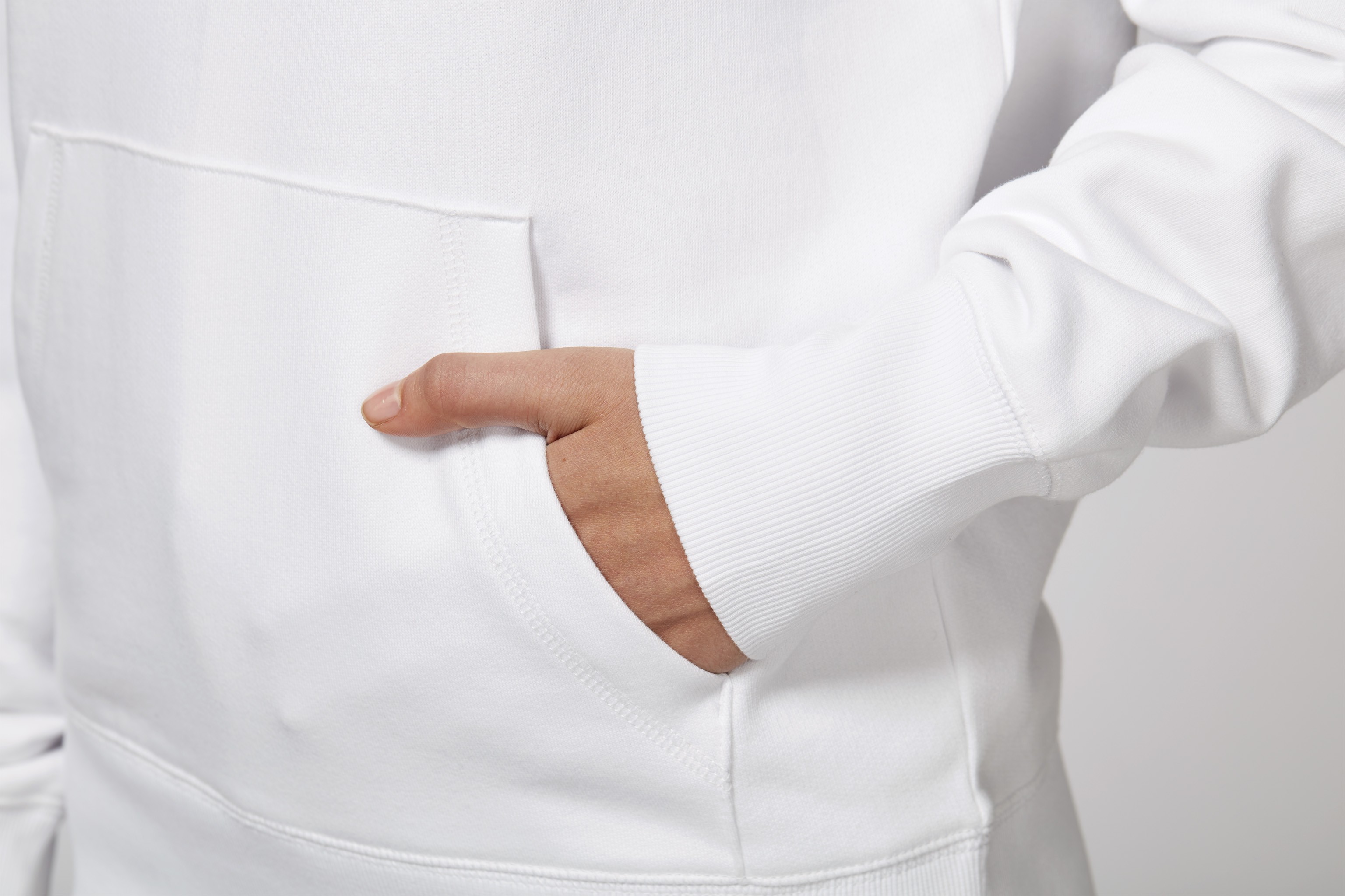 Sweat-shirt à capuche oversize coton 100% bio -