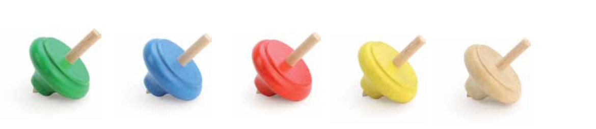 Toupie Bois certifié Teintée Made in France