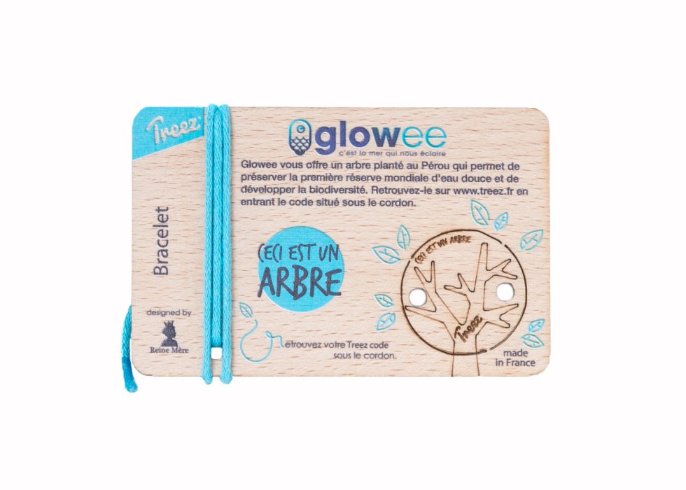 Bracelet personnalisable avec carte en bois - 5