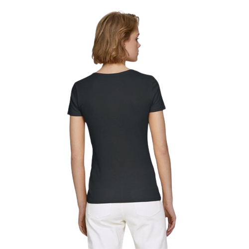 T-shirt coton bio classique col rond femme -