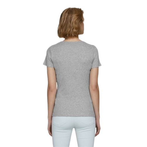 T-shirt coton bio classique col rond femme -
