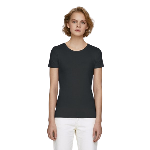 T-shirt coton bio classique col rond femme