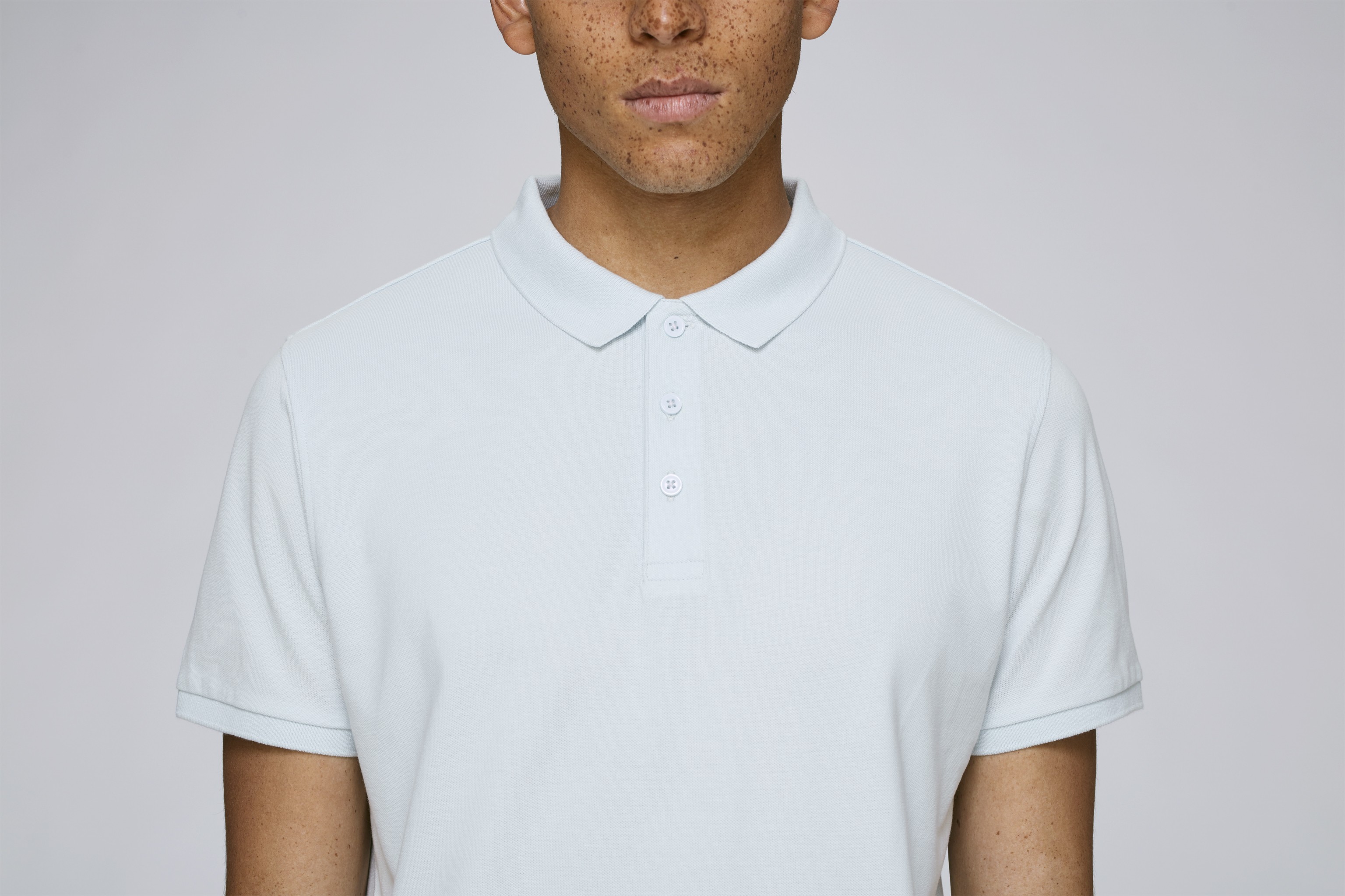 Polo coton biologique à coupe décontractée -