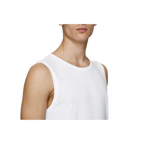 T-shirt débardeur en coton bio sans manche -