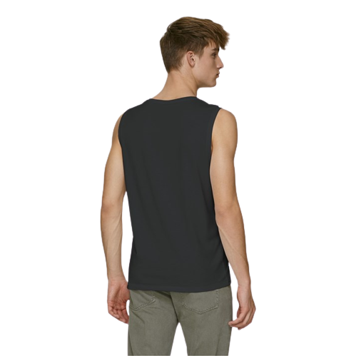 T-shirt débardeur en coton bio sans manche -