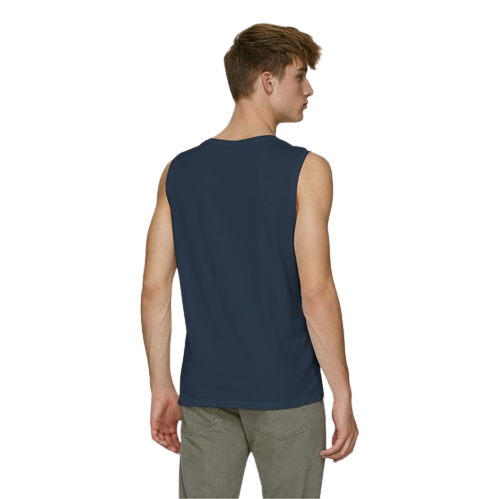 T-shirt débardeur en coton bio sans manche -