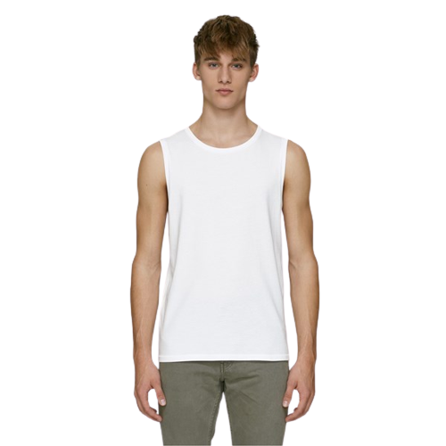 T-shirt débardeur en coton bio sans manche