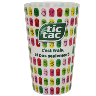 Gobelet 25/33cl réutilisable et recyclable - 2