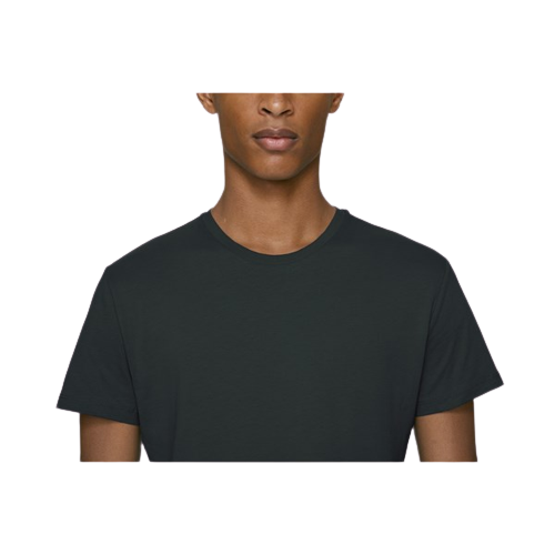 T-shirt coton bio ajusté à col rond homme -