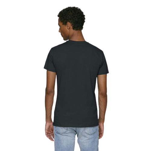 T-shirt coton bio ajusté à col rond homme -