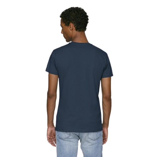 T-shirt coton bio ajusté à col rond homme -