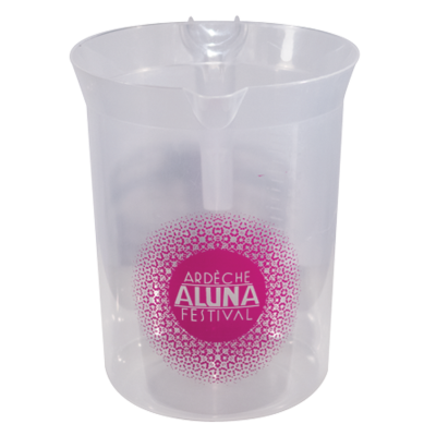 Carafe 140cl en plastique 100% recyclable