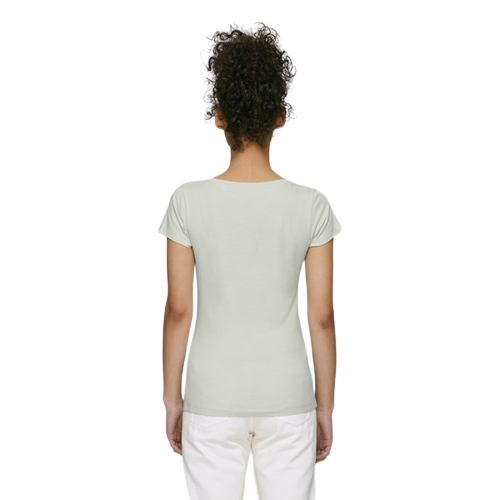 T-shirt 100% coton bio ajusté à col rond - 5