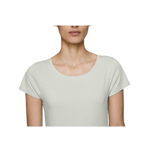 T-shirt 100% coton bio ajusté à col rond - 6