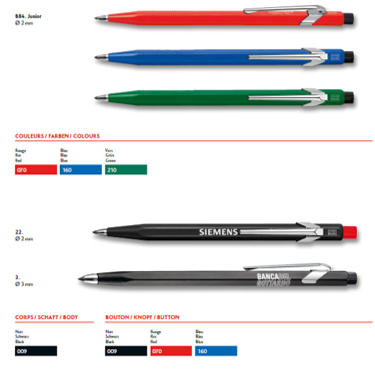 Porte-mine personnalisable Fixpencil Caran d'Ache - 3