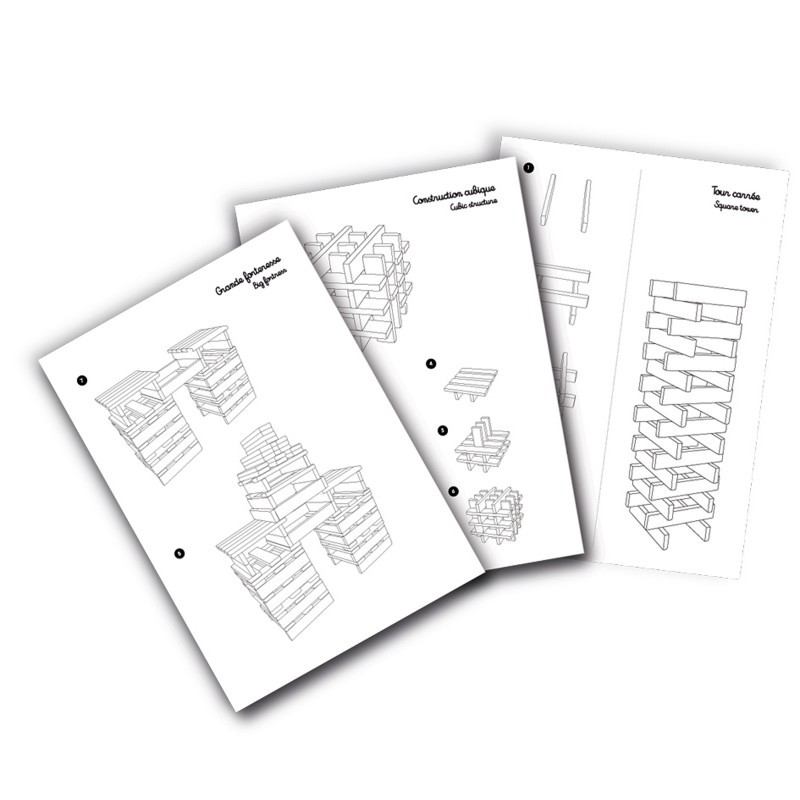 Petit batisseur naturel 200 pcs - Vilac -