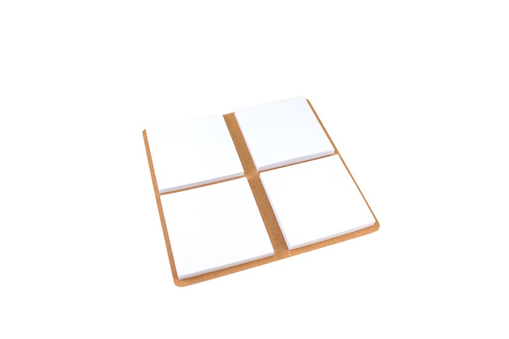 Carnet Post'It en bois - Made in France -