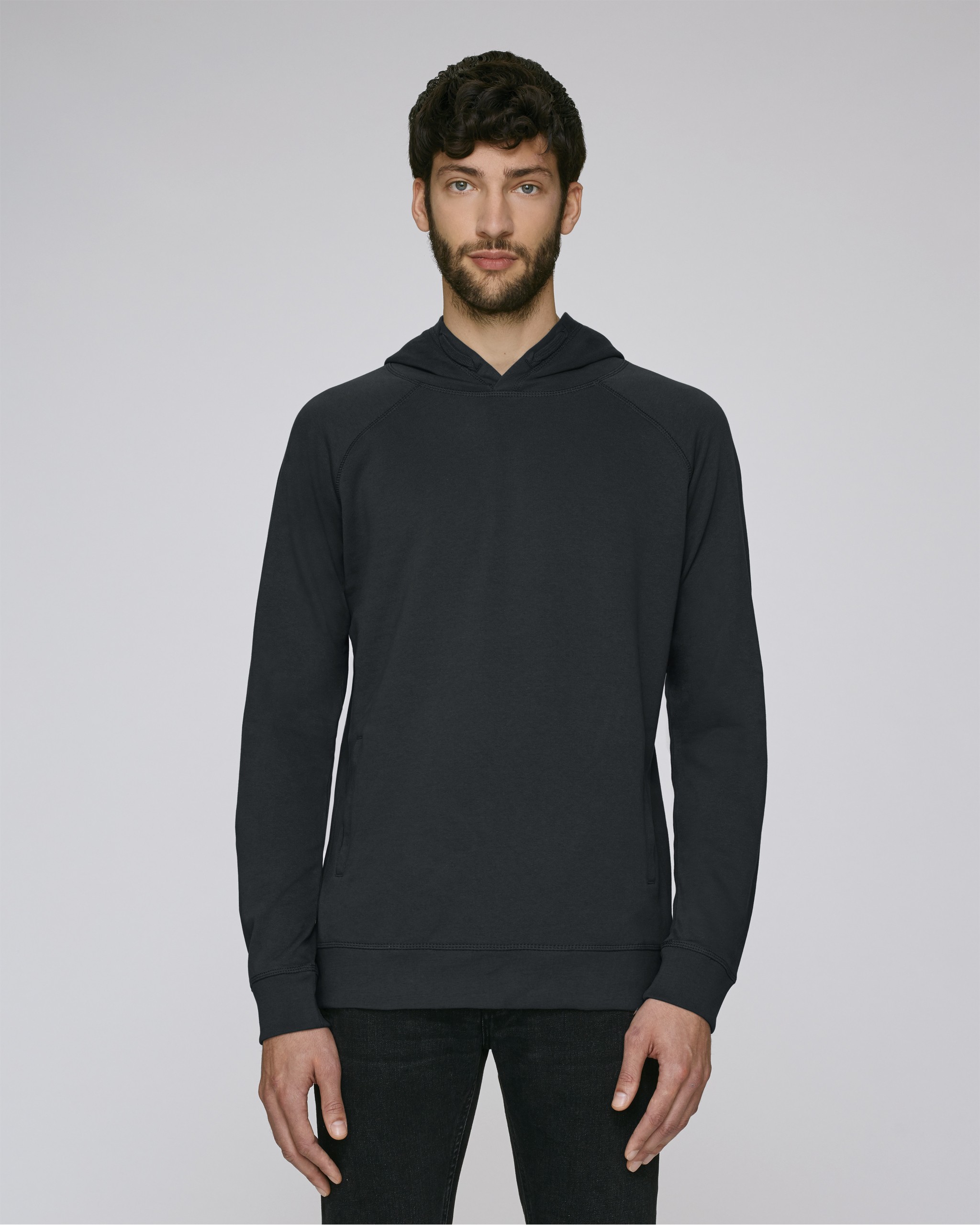 Sweat à capuche et poches en coton bio -