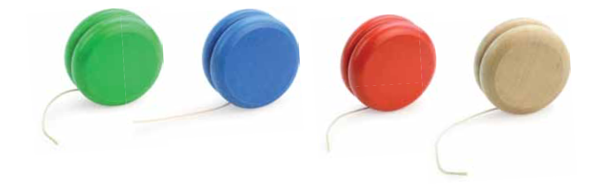 Yoyo en Bois assortis - Made in France