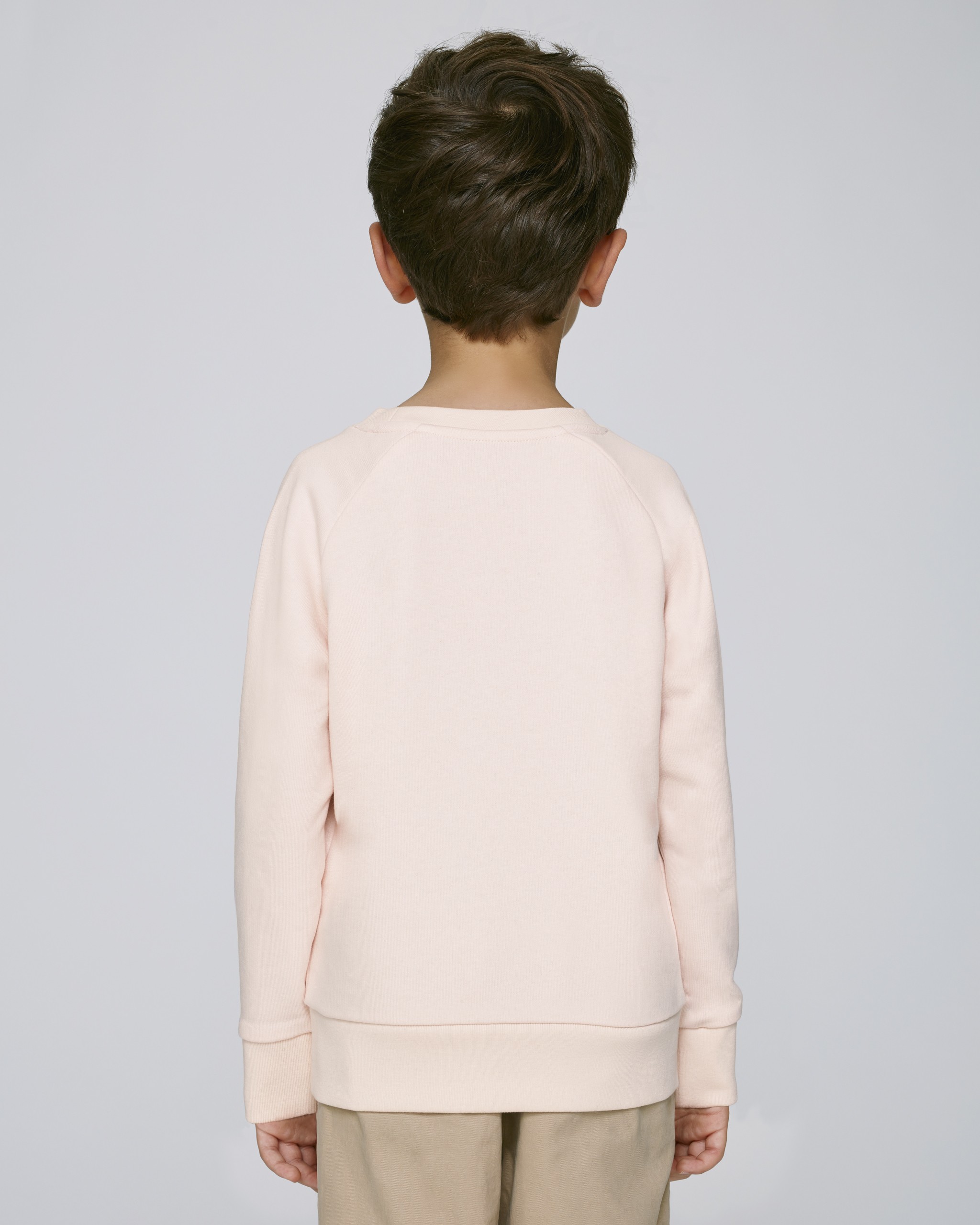 Sweat-shirt coton bio col rond enfant -