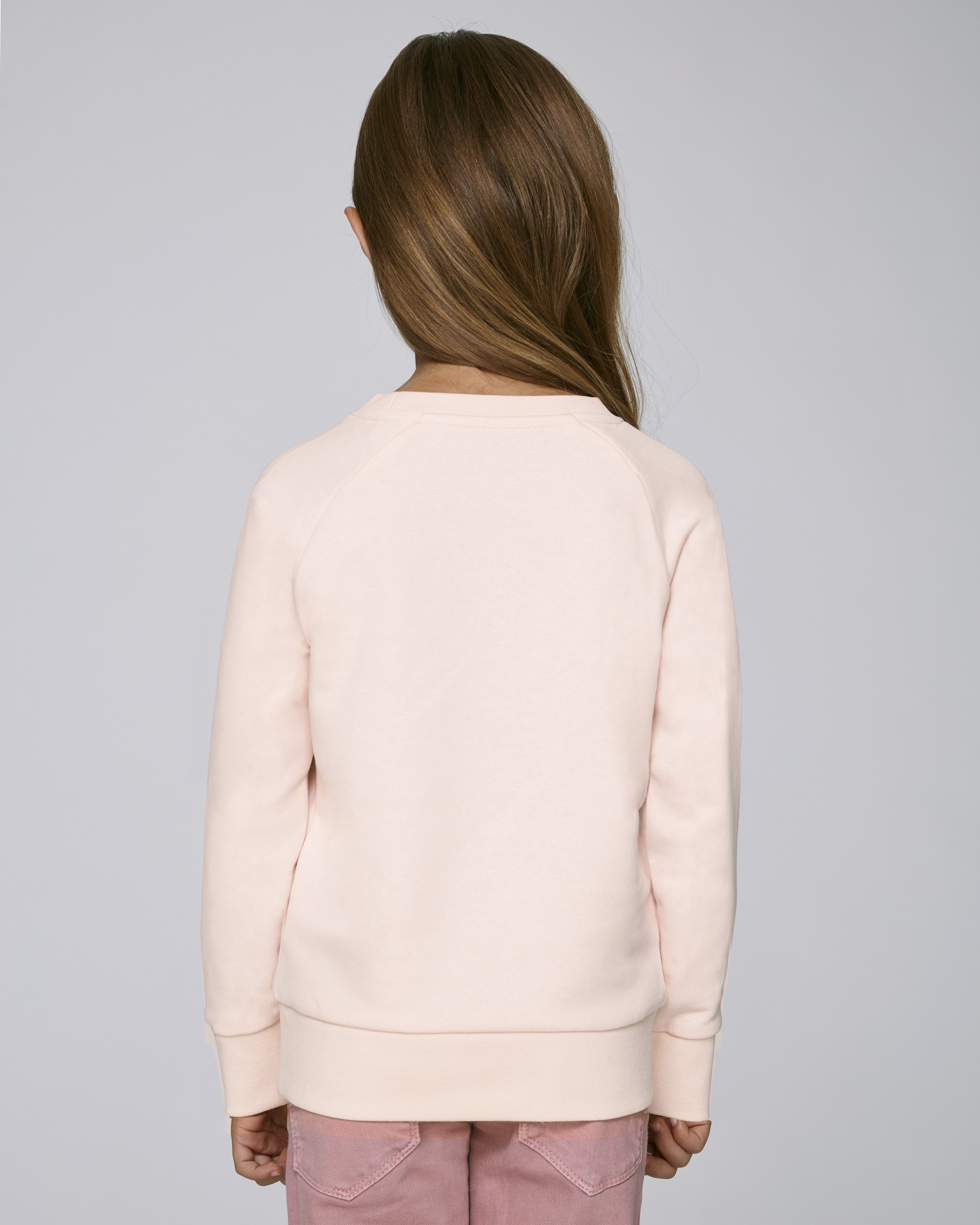 Sweat-shirt coton bio col rond enfant -