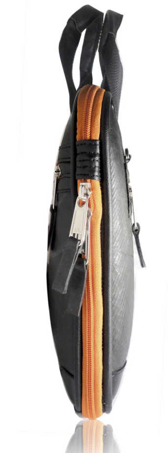 Sacoche d'ordinateur en pneu recyclé -