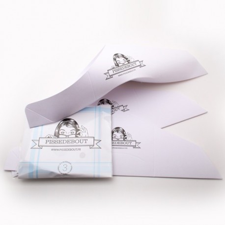 Pochette 3 pisse-debout compostables - 1