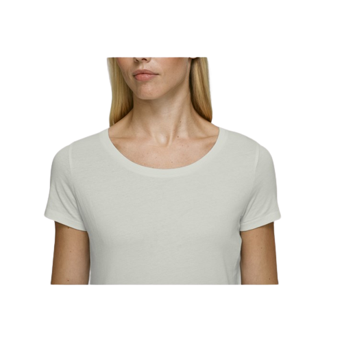 T-shirt 100% coton bio col danseuse - 11