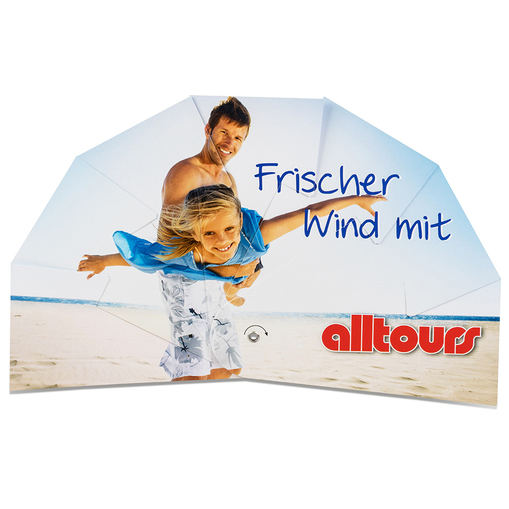 Eventail publicitaire en papier - 3