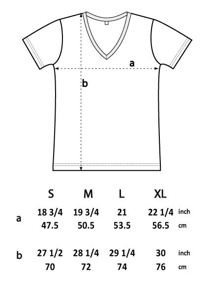 T-Shirt homme col V - coton bio - 4